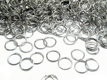 Spojni obroč Ø8 mm - platina (10 g)