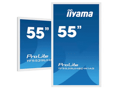 iiyama ProLite TF5539UHSC-W1AG 139cm 55" IPS LED 4K 24/7 interaktivni zaslon na dotik velikega formata z odprtim okvirjem