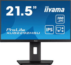iiyama ProLite monitor XUB2292HSU-B6 22" IPS, nastavljiv po višini, HDMI, frekvenca osveževanja 100Hz