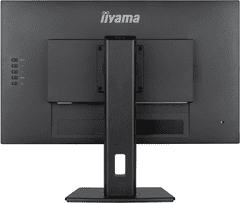 iiyama ProLite monitor XUB2792QSU-B6 27" IPS, 2560x1440, FreeSync, 100Hz, 3-stranski brez robov, črn, HDMI, Display Port, USB Hub, nastavljiva višina