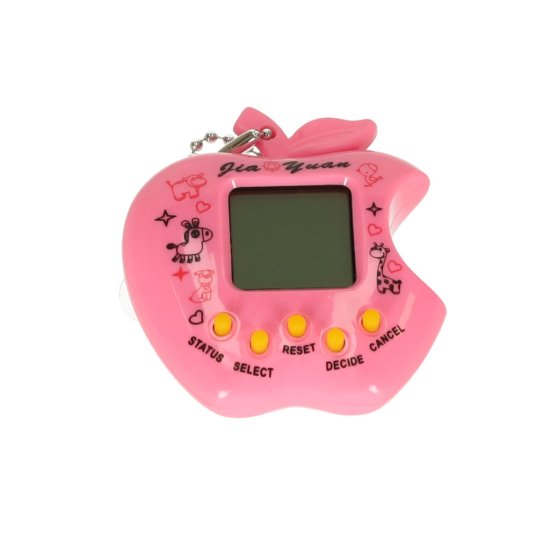 Northix Tamagotchi - v obliki jabolka, roza
