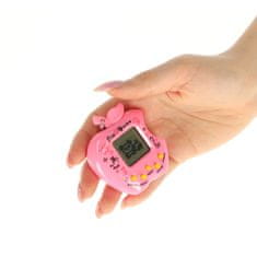 Northix Tamagotchi - v obliki jabolka, roza 