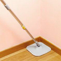 Northix Samočistilni mop z vedrom za ločevanje vode 