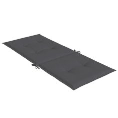 Vidaxl Blazina za stol 4 kosi melanž antracit 120x50x4 cm blago