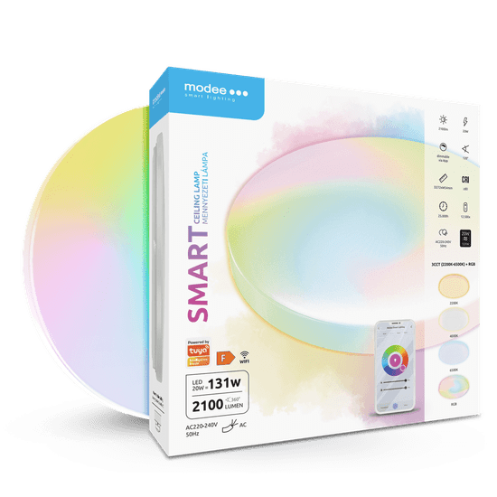 Modee TUYA pametna LED svetilka 20W RGB + CCT