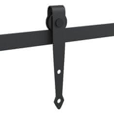 Vidaxl vidaXL Sistem za pritrditev omaric z drsnimi vrati, 122 cm