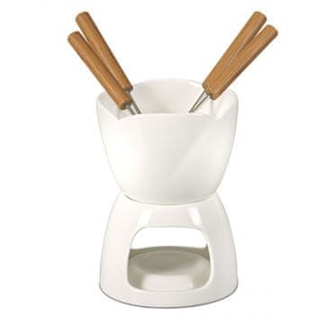 Banquet KOMPLET ZA ČOKOLADNI FONDUE + VILICE BANKET BIANCA