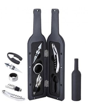 KINGHoff VINSKI SET V POSODICI ZA STEKLENICE KH-1166
