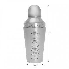 shumee BARTMAN ŠEJKER Z RECEPTI 600ml KINGHOFF KH-1393