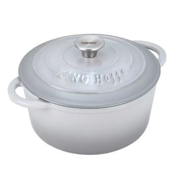 KINGHoff Emajliran litoželezni lonec 24 cm KH-1521