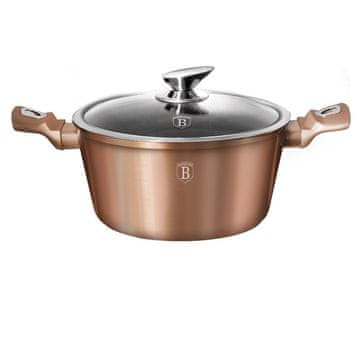 KINGHoff GRANITNI LONEC 30 cm BERLINGER HAUS BH-6194 ROZA ZLATO