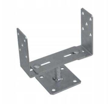 DOMAX Podstavek stebra, privit v beton 0-200x200 mm