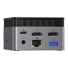 GMK MINI PC GMKtec G5 Intel N97 12GB RAM + 256GB Black