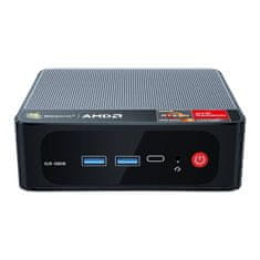 Beelink MINI PC SER5 Ryzen 5 - 5560U 16GB RAM + 500GB črna