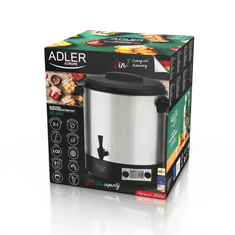 Adler Električni lonec kuhalnik AD 4496, za pasterizacijo, 28L, 2600W