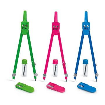 LEBEZ Šestilo kovinski mix barve 81534