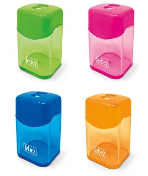 LEBEZ Šilček dvojni z lončkom mix barve 80915