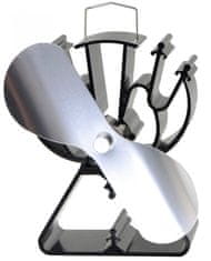TURBO Fan Ventilator za kaminsko peč 2 Triangel Nickel