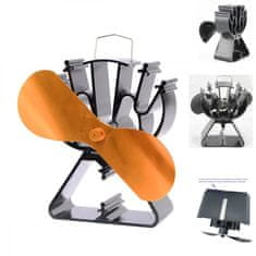 TURBO Fan Ventilator za kaminsko peč 2 Triangel Gold