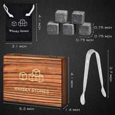 Darilni set za hladilne kocke Whisky