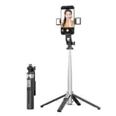 Selfie Stick Bluetooth selfi palica + stojalo, črna K07 Dali