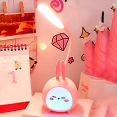 MG Bunny LED nočna lučka, roza
