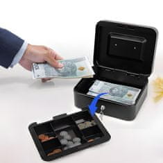 MG Money Box sef za ključe 20x17cm, črna