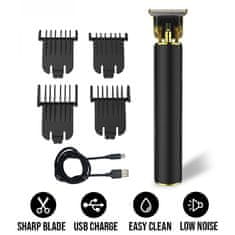 Cool Mango Profesionalni brivnik za brado in lase, črna – Tblade