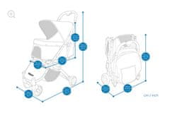 Ibiyaya Ibiyaya Wózek Speedy Fold FS1670-G