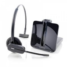 Poly Brezžične bluetooth DECT slušalke Plantronics CS540A (RJ11) črne s stojalom, mikrofon 84693-02