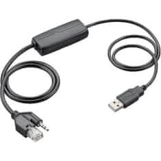 Poly Brezžične bluetooth DECT slušalke Plantronics CS540A (RJ11) črne s stojalom, mikrofon 84693-02