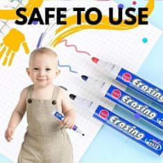 Netscroll 4x Čarobni flomastri, s katerimi rišete simpatične sličice, ki plavajo na vodi, FloatPens