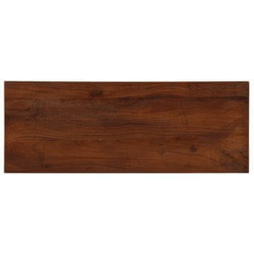 shumee Mizna plošča 90x40x2.5 cm pravokotna trden predelan les
