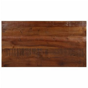 Vidaxl Mizna plošča 120x70x2,5 cm pravokotna trden predelan les