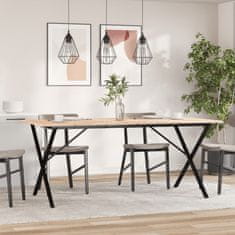 Vidaxl vidaXL Jedilna miza z nogami v obliki črke X 180x90x75 cm