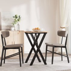 Vidaxl vidaXL Jedilna miza z nogami v obliki črke X 50x50x75 cm