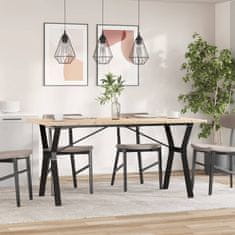 Vidaxl vidaXL Jedilna miza z nogami v obliki črke Y 160x80x75,5 cm