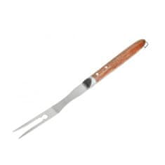 Brandani 4-delni set za žar v kovčku 45x16xh9cm / inox, les
