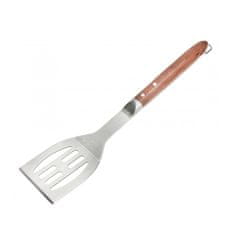 Brandani 4-delni set za žar v kovčku 45x16xh9cm / inox, les