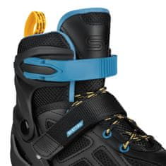 Spokey QUATTRO drsalke 4v1, črne in modre, velikost 30-33