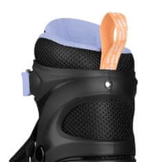 Spokey QUATTRO drsalke 4v1, črne in vijolične, velikost 34-37
