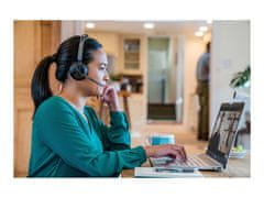 Poly Brezžične Bluetooth slušalke Plantronics Voyager Focus 2-M Teams s stojalom za polnjenje ANC, črne 214433-02M / 77Y90AA