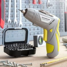 UNBRANDED Multi-position Wireless Electric Screwdriver with Accessories Drivelite InnovaGoods 33 Pieces 