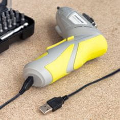 UNBRANDED Multi-position Wireless Electric Screwdriver with Accessories Drivelite InnovaGoods 33 Pieces 