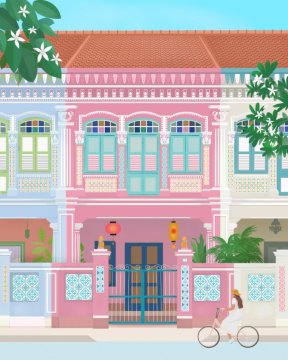Pelcasa Singapore - 21x30 cm