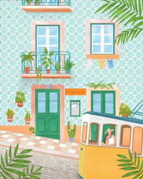 Pelcasa Lisboa City, Portugal - 50x70 cm