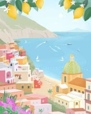 Pelcasa Positano, Italy - 30x40 cm 