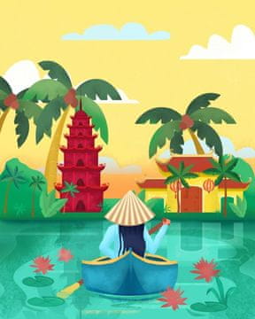 Pelcasa Vietnam - 30x40 cm