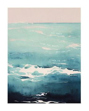 Pelcasa Learn To Surf - 21x30 cm