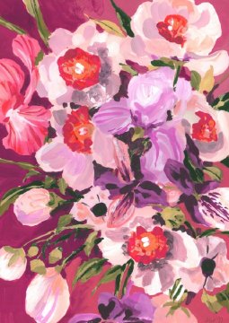 Pelcasa Pink Orchids - 50x70 cm